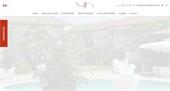 Desktop Screenshot of nomad-residence-hoteliere.com